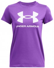 Дамска тениска Under Armour - Sportstyle Logo, лилава