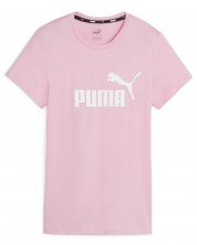 Дамска тениска Puma - Essentials Logo Tee, размер XL, розова -1