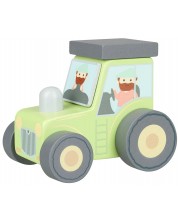 Дървена играчка Orange Tree Toys - Трактор -1