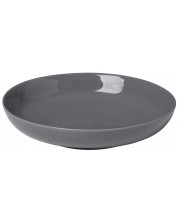 Дълбока порцеланова чиния Blomus - Ro, 22 cm, 720 ml, графит -1