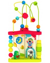 Дървена играчка Acool Toy - Дидактическа Монтесори кула -1