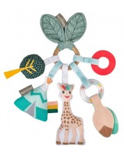 Дървена играчка Sophie la Girafe - Пръстен със занимателни елементи -1