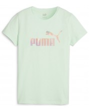 Дамска тениска Puma - ESS+ Summer Daze, размер M, зелена