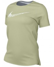 Дамска тениска Nike - Swoosh, зелена -1