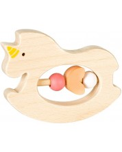 Дървена бебешка дрънкалка Lule Toys - Еднорог -1
