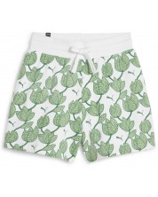 Дамски къси панталони Puma - ESS+ Blossom 5" , зелени -1