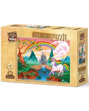 Дървен пъзел Art Puzzle от 100 части - Приказното пони -1