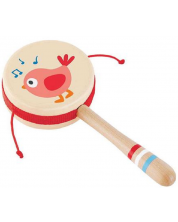Дървена музикална играчка Hape - Барабан -1