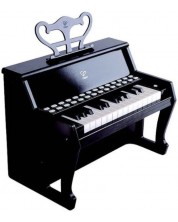 Дървено електрическо пиано Hape, черно -1
