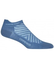 Дамски чорапи Icebreaker - Run + Ultralight Micro Azul -1