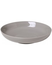 Дълбока порцеланова чиния Blomus - Ro, 22 cm, 720 ml, сивa -1