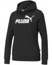 Дамски суитшърт Puma - ESS Logo Hoodie FL, черен