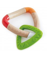 Дървена играчка Hape - Двойна чесалка за зъбки -1