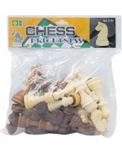 Дървени фигури за шах, 9 cm -1
