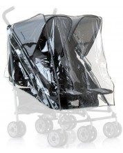 Дъждобран за количка за близнаци Hauck -1