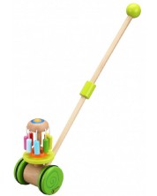 Дървена играчка за бутане Classic World - Дъга -1