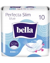 Bella Perfecta Slim Дамски превръзки Blue, 10 броя -1
