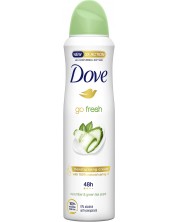Dove Go Fresh Спрей дезодорант Fresh Touch, 150 ml -1