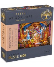 Дървен пъзел Trefl от 1000 части - Вълшебна стая -1
