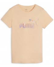 Дамска тениска Puma - ESS+ Summer Daze, размер L, оранжева -1