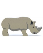 Дървена фигурка Tender Leaf Toys - Носорог