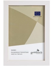 Дървена рамка за снимки Goldbuch Skandi - Бяла, 10 x 15 cm -1