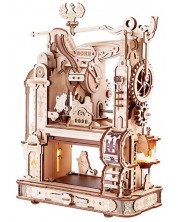 Дървен 3D пъзел Robo Time от 303 части - Класическа печатна преса -1