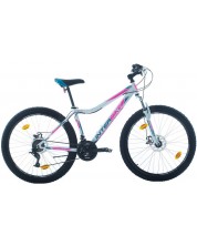 Дамски велосипед Interbike - Tornado, 27.5'', бял/розов -1