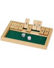 Дървена настолна игра за смятане Goki - Затвори кутията -1
