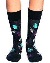 Дамски чорапи Crazy Sox - Цветя, размер 35-39