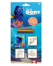 Дървени печати Disney - Finding Dory, 3 броя -1