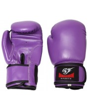 Дамски боксови ръкавици Armageddon Sports - 10 oz, лилави -1