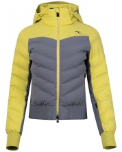 Дамско яке за ски Kjus - Balance , жълто/сиво -1