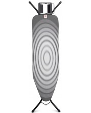 Дъска за гладене Brabantia - Titan Oval, 124 x 38 cm, сива -1