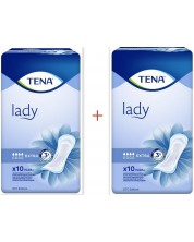 Дамски превръзки Tena Lady - Extra, 2 х 10 броя -1