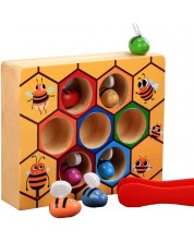 Дървена игрa Kruzzel - Пчелна пита -1