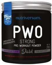 Dark PWO Strong, касис, 210 g, Nutriversum -1