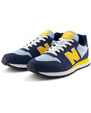 Мъжки обувки New Balance - 500 , сини/жълти -1