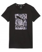 Дамска тениска Puma - Graphic Script Tee , черна -1