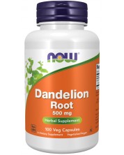 Dandelion Root, 500 mg, 100 капсули, Now -1