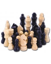 Дървени фигури за шах - малки