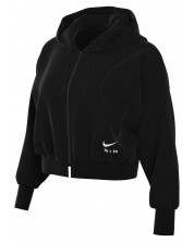 Дамски суитшърт Nike - Sportswear Air Fleece Full-Zip, размер M, черен