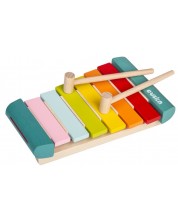 Дървена музикална играчка Cubika - Ксилофон