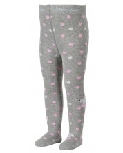 Детски памучен чорапогащник за момичета Sterntaler - 68 cm, 4-6 месеца -1