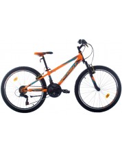 Детски велосипед Ѕрrіnt - Casper 24", оранжев/син