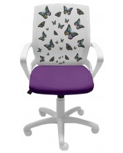 Детски стол Nowy Styl Group Fly White - Butterfly -1