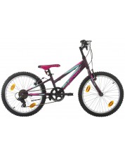 Детски велосипед BIKE SPORT - Viky 20″, 240 mm, тъмнолилав -1
