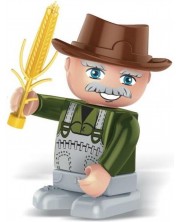 Детска играчка BanBao - Мини фигурка Фермер, 10 cm -1