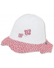 Детска лятна шапка с UV 30+ защита Sterntaler - С пеперуди, 53 cm, 2-4 години -1