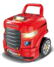 Детски интерактивен автомобил Buba - Motor Sport, червен -1